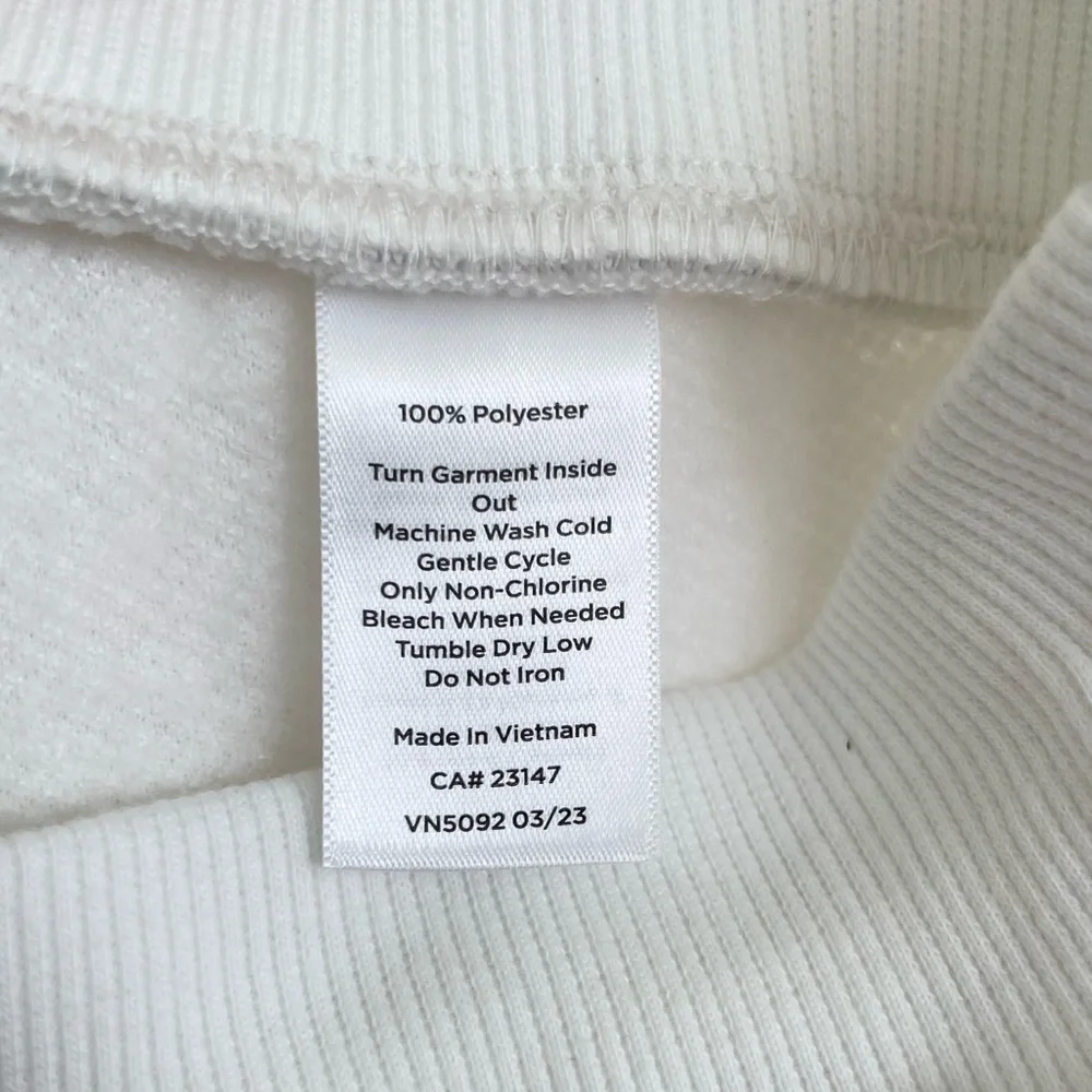 Haven Well Within White Sherpa Joggers XS Extra Small - Picture 10 of 10
